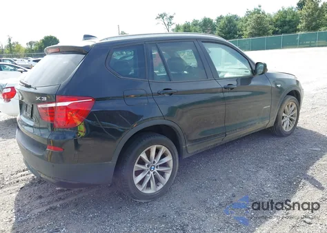 2013 BMW X3 xDrive28I из США, поврежденный, VIN 5UXWX9C54D0D00309